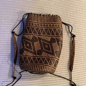 Wicker backpack